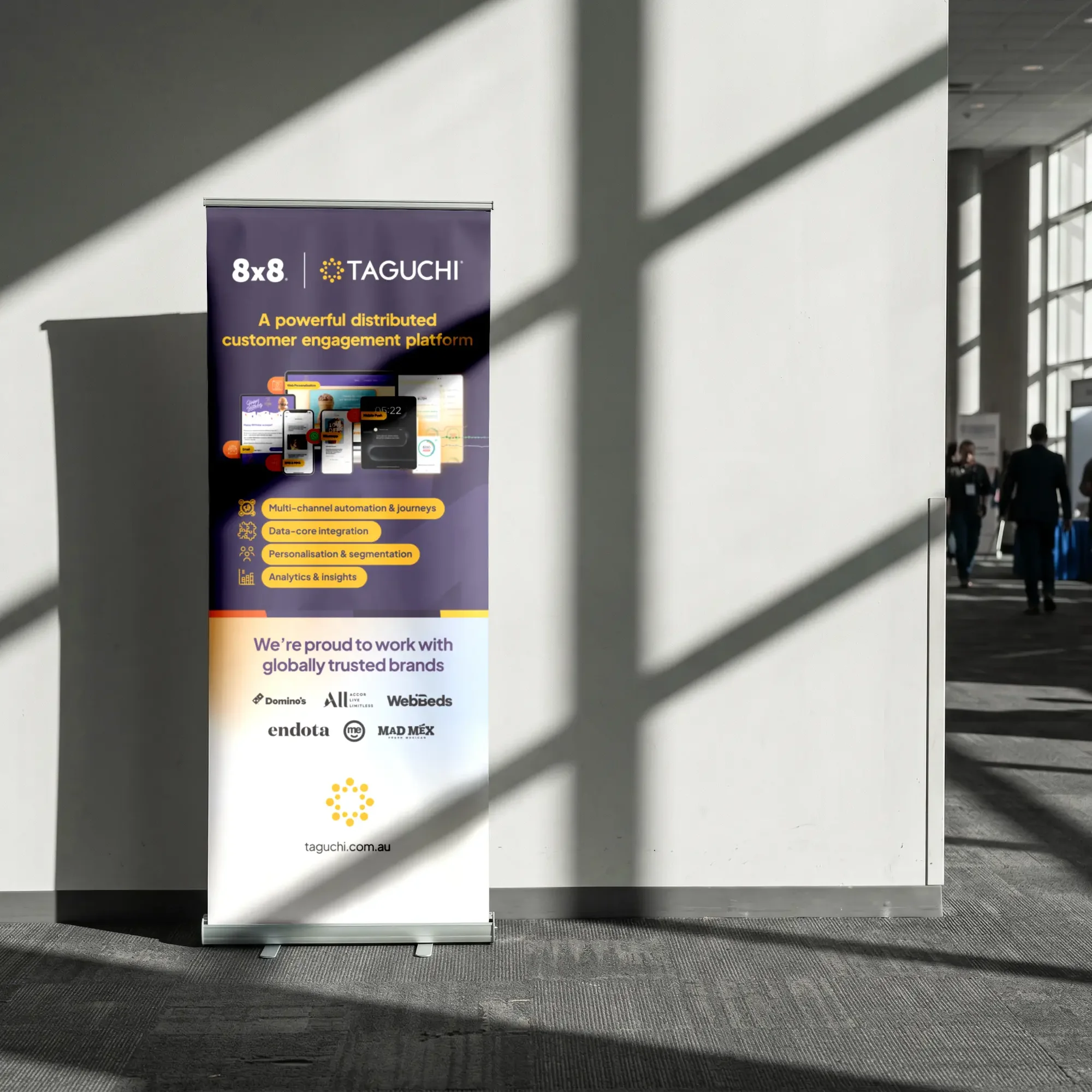 Out in the world — banners and stages, image 3 of 3